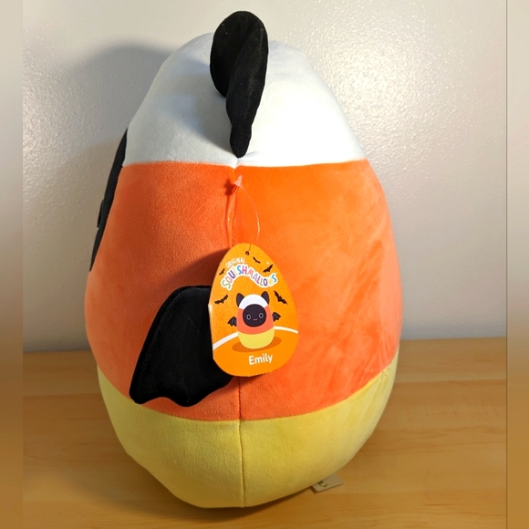 14" Candy Corn Emily the Bat Squishmallow Halloween 2023 - Picture 2 of 3